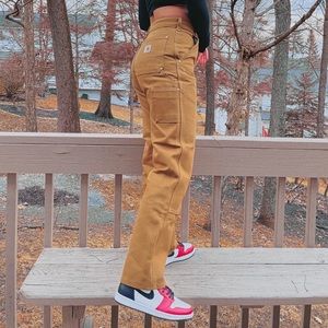 Carhartt Men’s Loose Fit Firm Duck Double Front Utility Work Pant